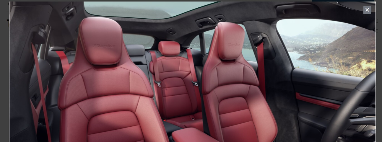 Porsche Taycan CT configurator interior 'paint patches' real or bug? 1655230575385