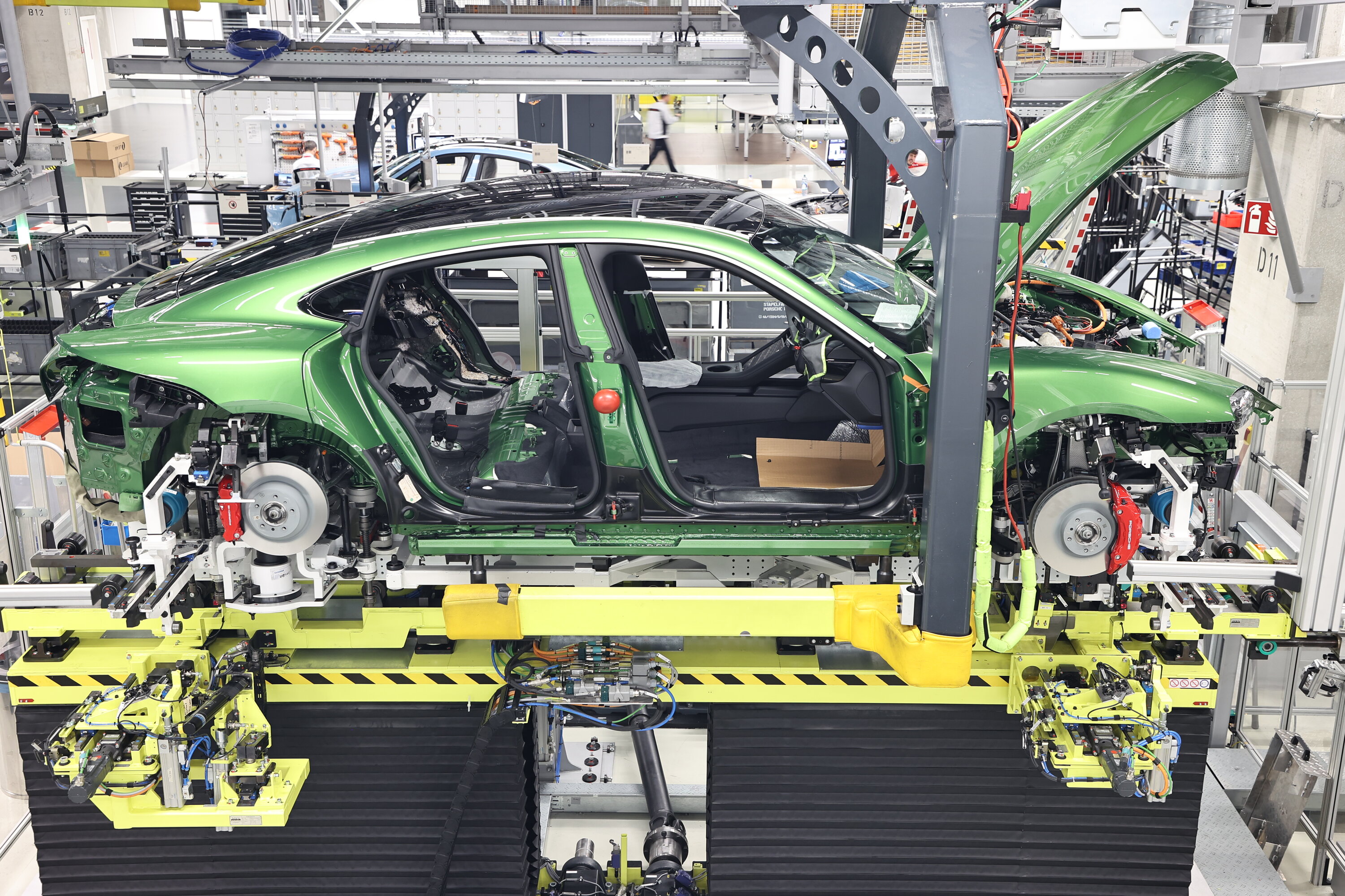 Porsche Taycan 📸  How to Find Your Taycan Production Photo From Assembly Line 636a7e2be060a00c00a01b2a