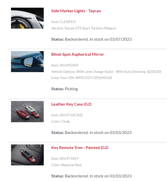 Porsche Taycan New Track Your Dream on MyPorsche Screenshot 2023-02-28 185013