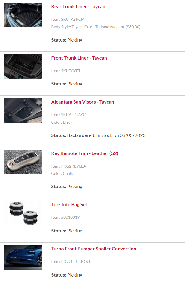 Porsche Taycan New Track Your Dream on MyPorsche Screenshot 2023-02-28 185053