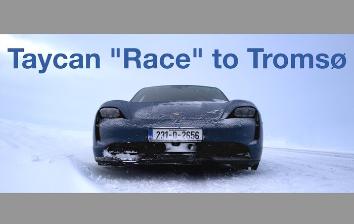 Taycan “Race” To Tromsø – Winter 2025