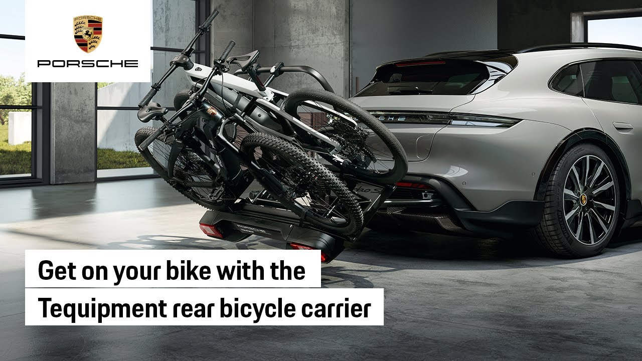 The Porsche Tequipment Rear Bicycle Carrier For Cross Turismo