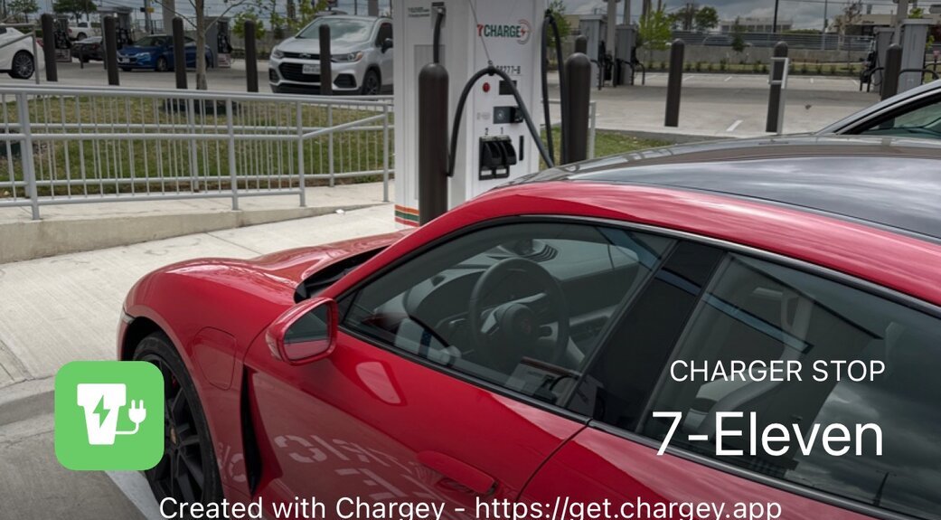 7Eleven Chargers Online! TaycanForum Porsche Taycan Owners, News