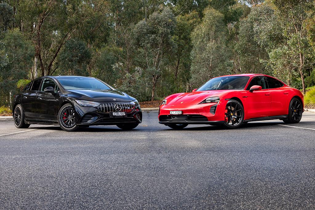 taycan gts vs model 3 performance