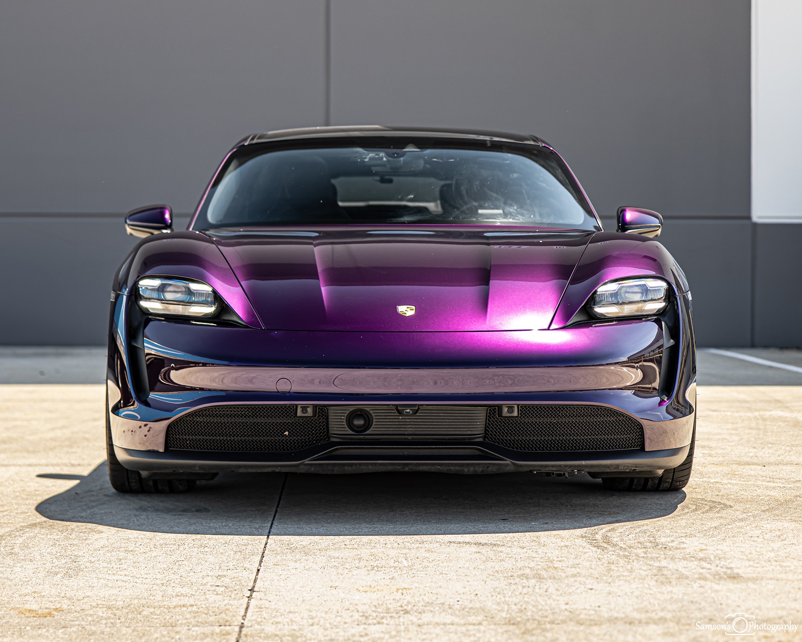 Purple taycan discount